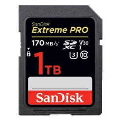 SanDisk Extreme PRO SDXC 170MB s UHSI Card 1TB